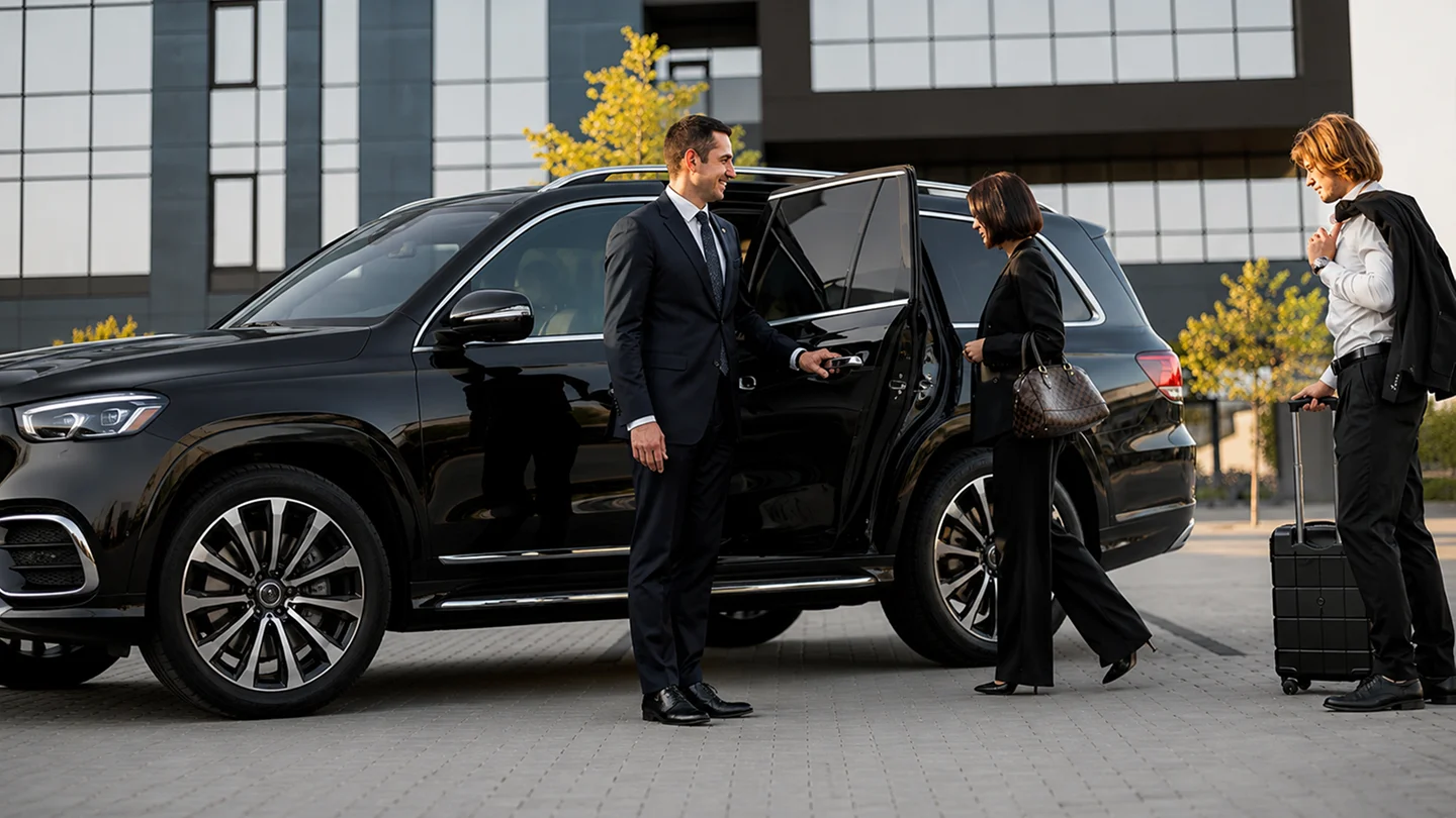 Professional chauffeur vehicle for Manchester contact enquiry