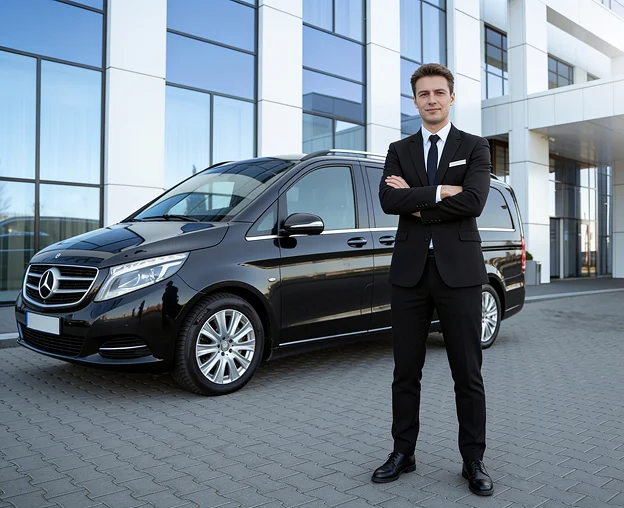 Mercedes V-Class Executive MPV chauffeur in Manchester