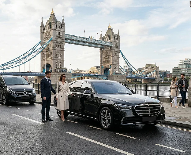 First Class chauffeur vehicle in Manchester
