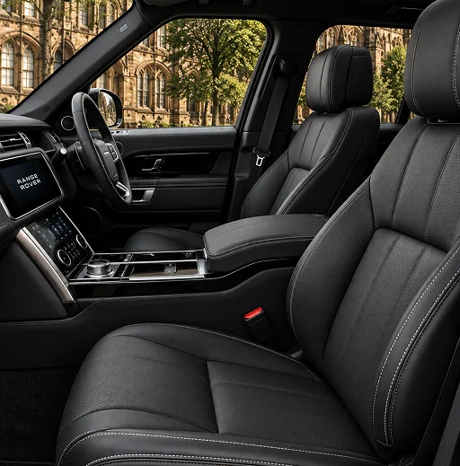 Black Mercedes-Benz C-Class Estate chauffeur vehicle