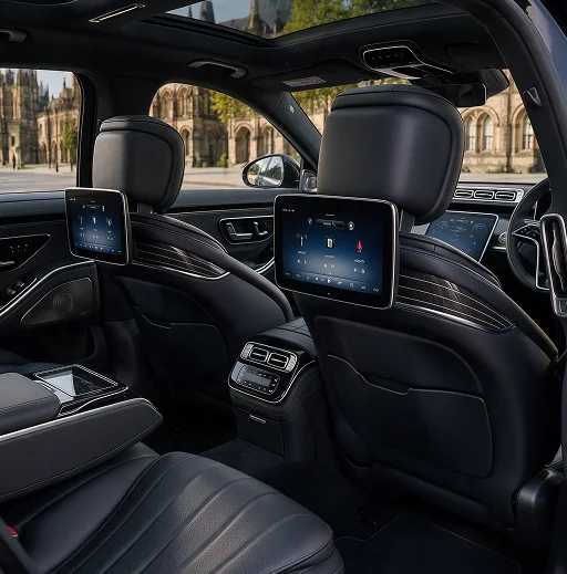 Mercedes S-Class chauffeur vehicle