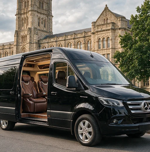 Mercedes Sprinter chauffeur vehicle