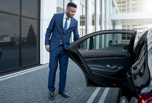 Corporate Chauffeur Service Manchester vehicle in Manchester