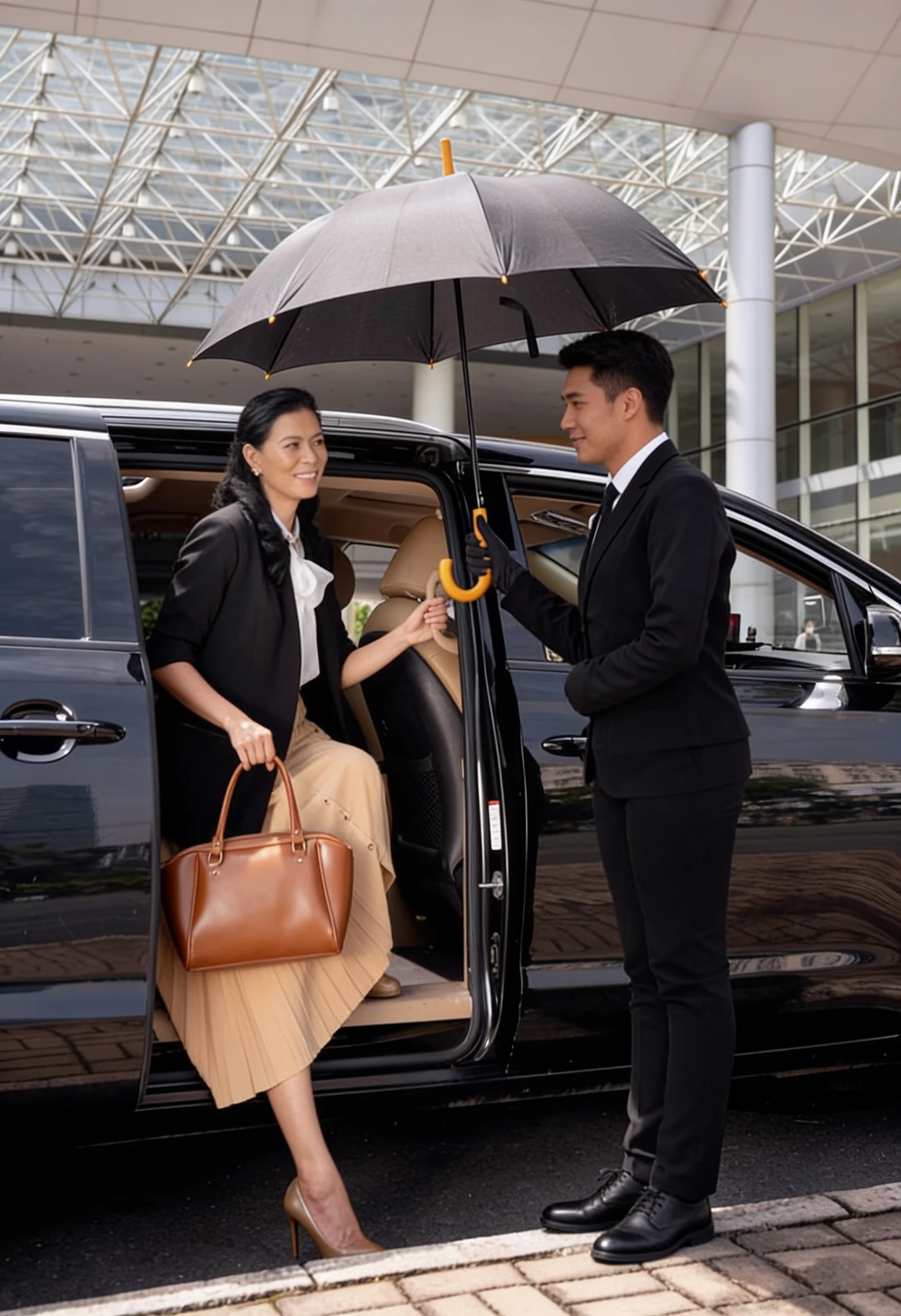 Mercedes S-Class chauffeur service in Manchester