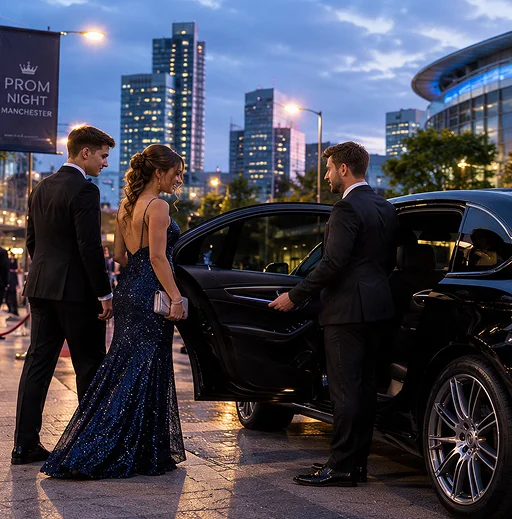 Executive Prom Car Chauffeur in Manchester