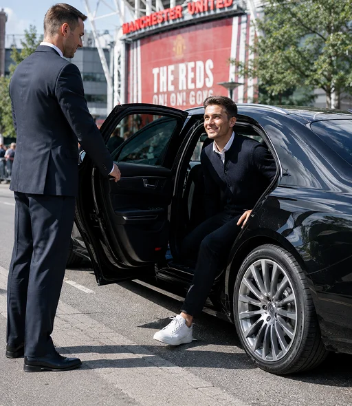 Sporting events chauffeur service in Manchester